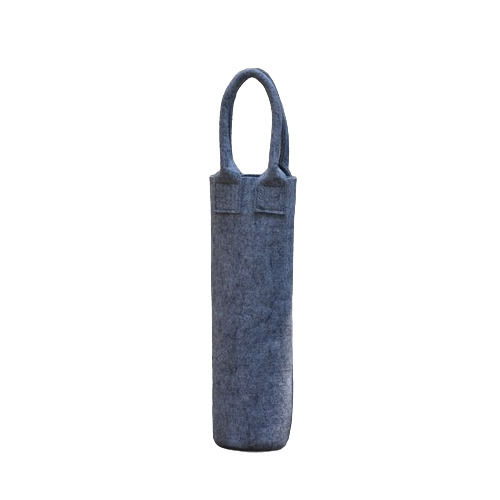 YACHT Round Shaped Wine Bottle Bag Grey - Pack of 1 