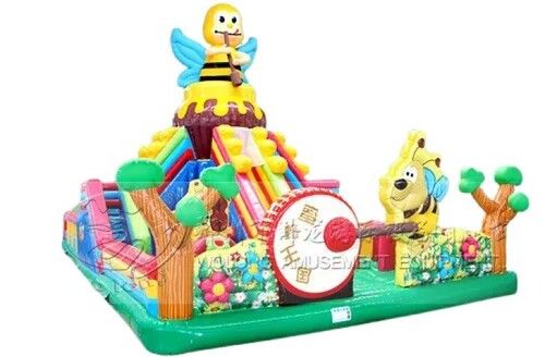 Inflatable Jumping Bouncy House For Kids - Material: Pvc