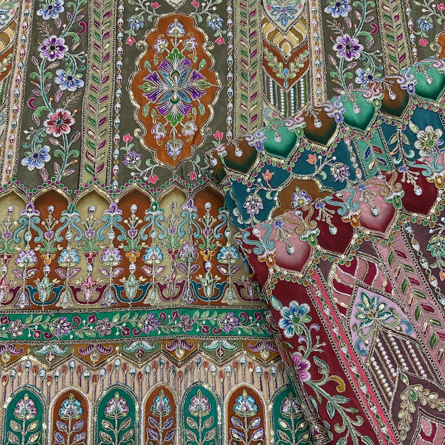 Position Print Lehenga And Saree Fabric - Application: Garment Industry