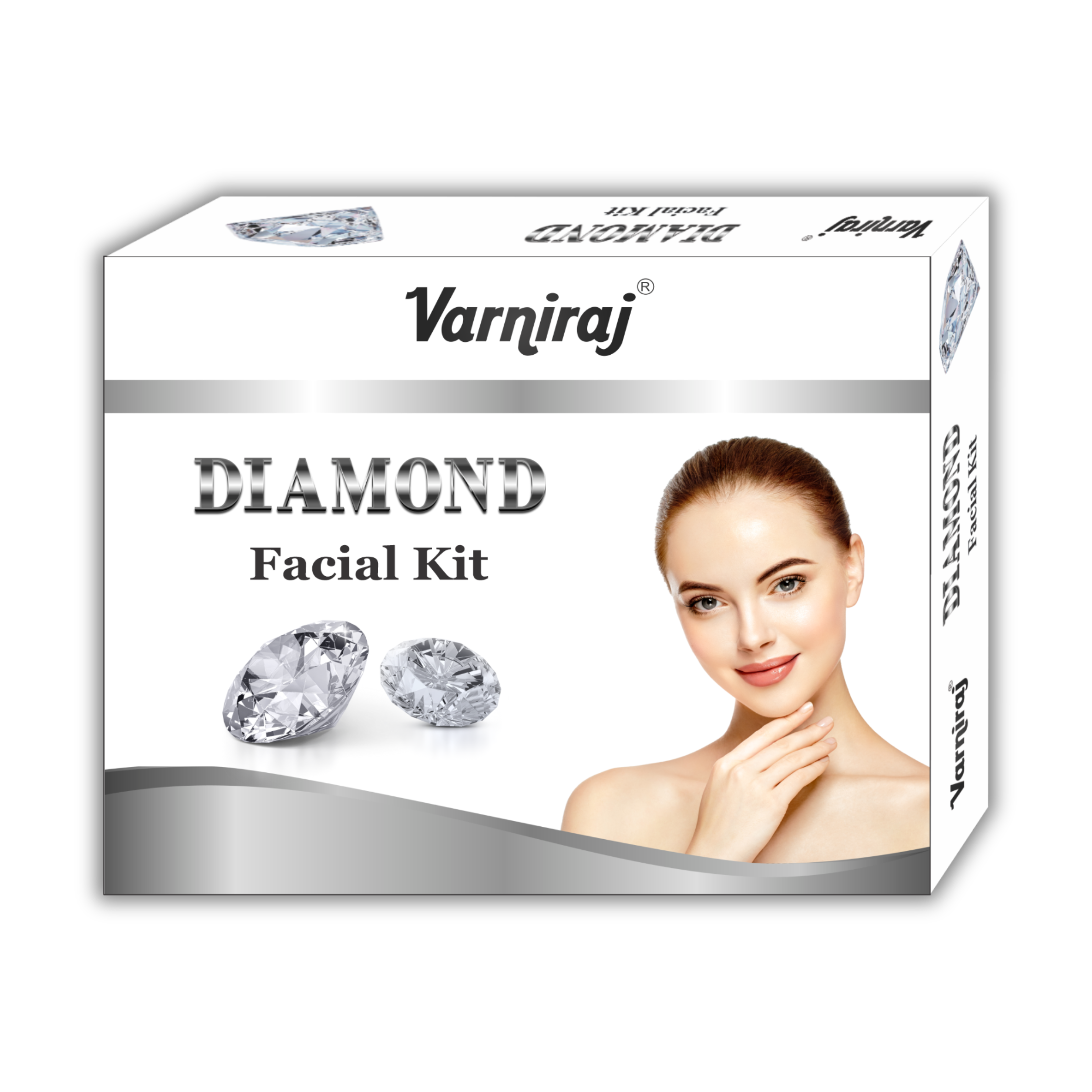 Varniraj Diamond Facial Kit - Attributes: Glitter Effect