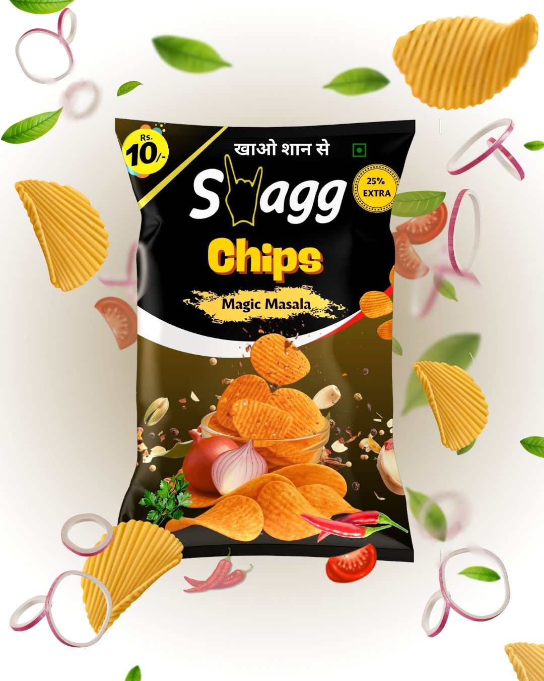 Swagg Magic Masala Flavour Chips - Feature: Crunchy