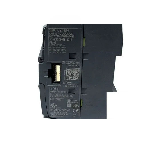 6Es7 214-1Ag40-0Xb0 Industrial Plc - Color: Black