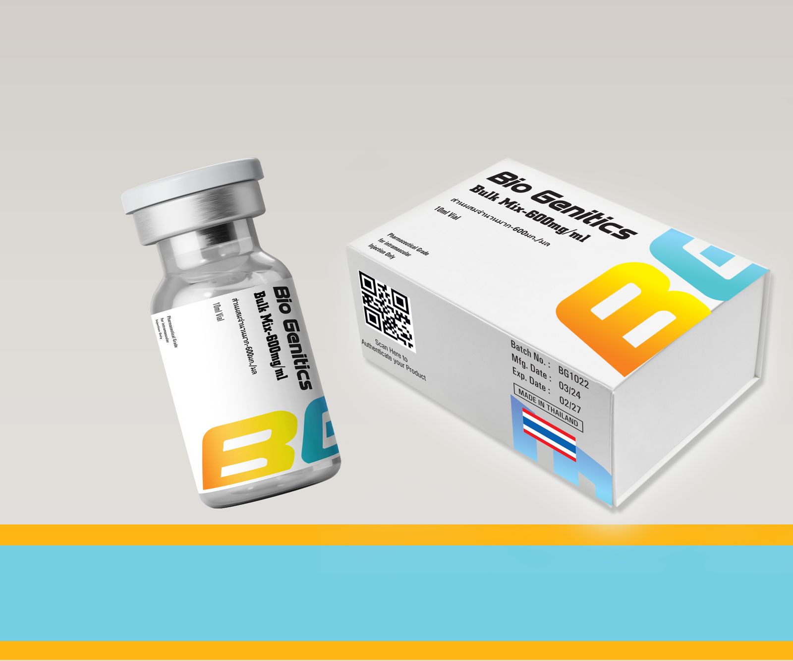 Bio Genitics Bulk Mix 600 MG Packaging Type: Vial