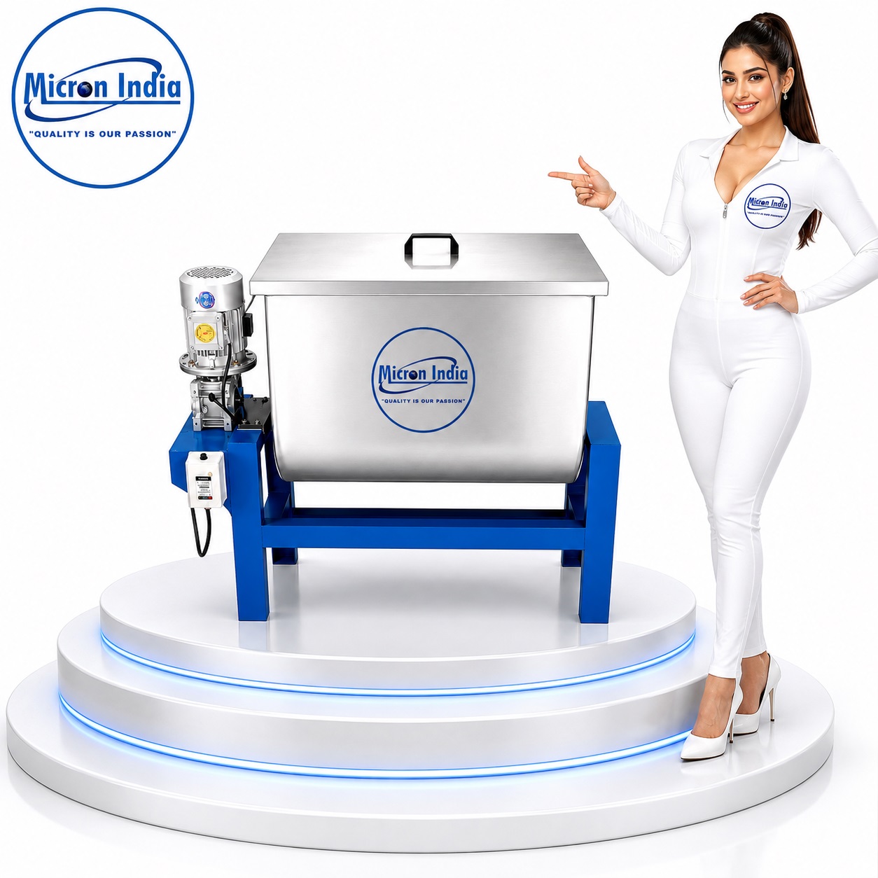 Ribbon Blender 50Kg - Application: Mixing