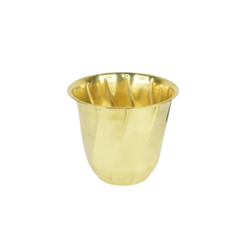 Prince Brass Planter - Color: Golden