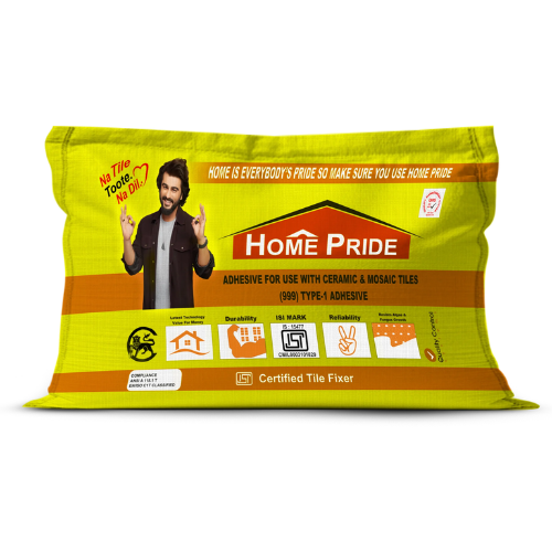 Home Pride 999 Tile Adhesive - Color: White