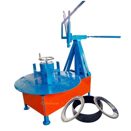 Scarp Tyre Cutting Machine - Material: Steel