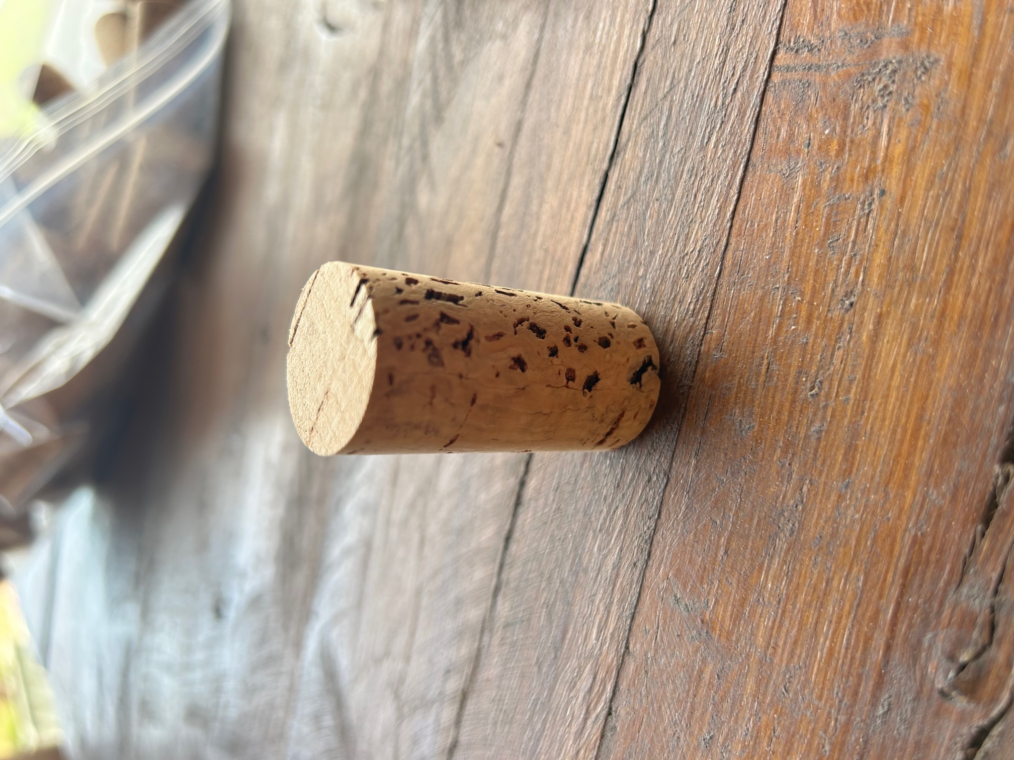 Wine cork stopper