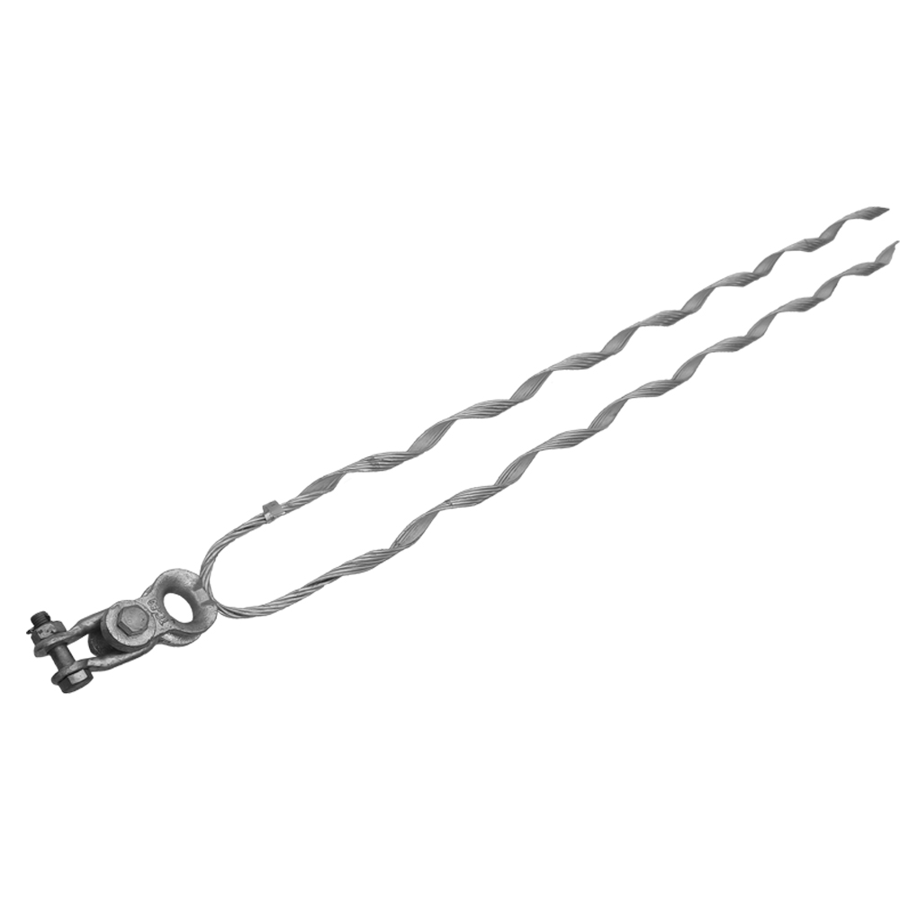 High quality 100m small span ADSS tension clamp wire for optical cable
