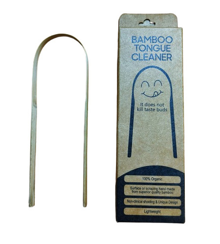 Pure Bamboo Tongue Cleaner - Age Group: Adults