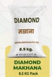 Diamond Loose Makhana 8.5 Kg - Color: White