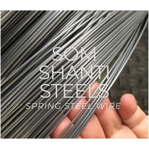 Spring Steel Wire - High Carbon Stainless Steel, 0.1 mm to 5 mm Thickness, Silver Color | Superior Elasticity, Excellent Fatigue Resistance, Versatile Forms Available