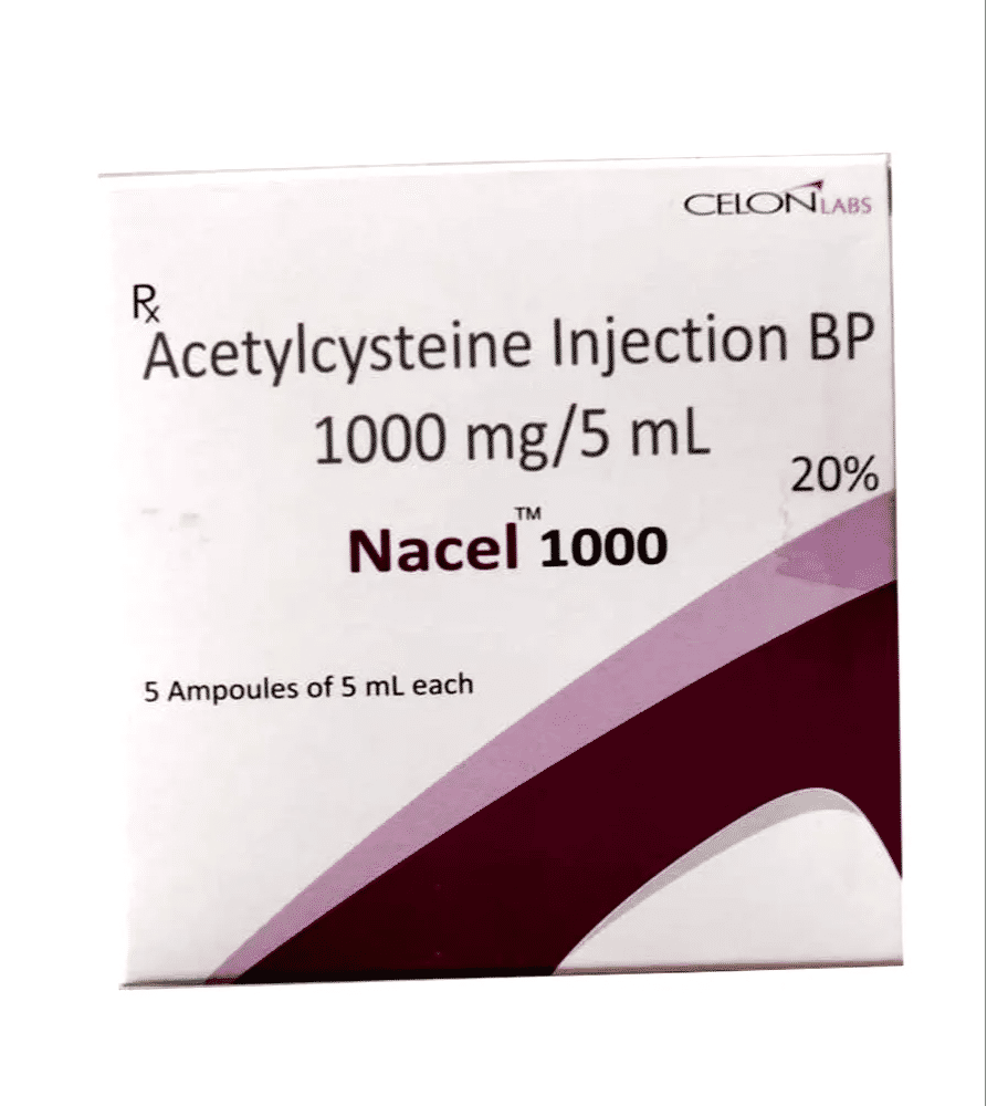 Nacel 600Mg Injection - Physical Form: Liquid