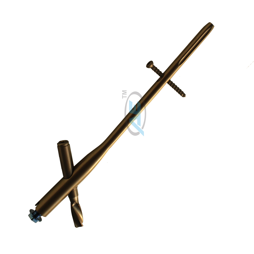 Proximal Femoral Nail Antirotation - Stainless Steel 316 L, 9mm to 12mm Diameter, Brown | Antirotation Design, High-Strength, Minimally Invasive, Anatomically Contoured, Locking Mechanism, Radiolucent Properties