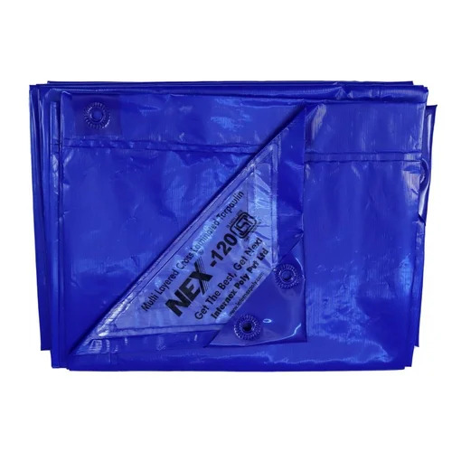 Multi Layer Cross Laminated Blue Tarpaulin