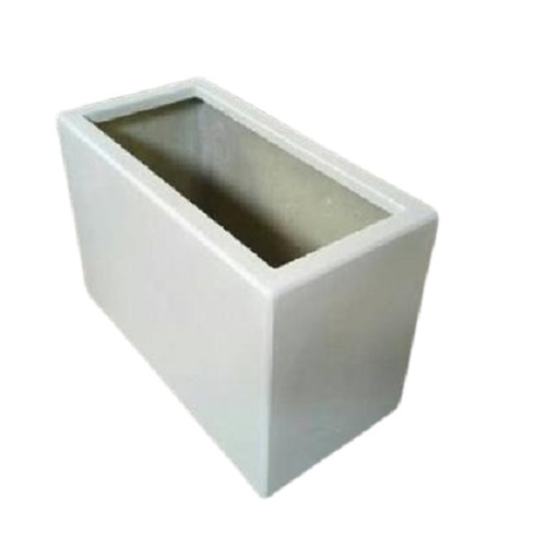 Frp Flower Pot - Color: White