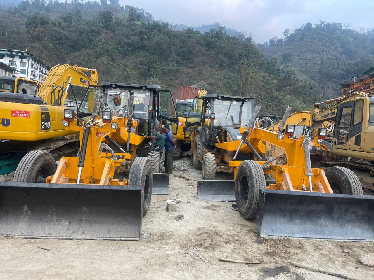 Jcb Grader Attachment - Color: As Per Machine