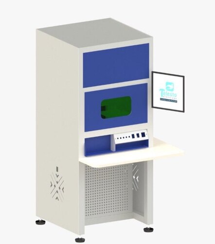 DTC Diamond Cutting Machine - Aluminum 28 x 28 x 60 Inch Blue | High Precision Cutting Advanced Fiber Laser Technology Diamond-like Finish Durable Components Energy-efficient Fast Processing User-friendly Touch Screen Interface
