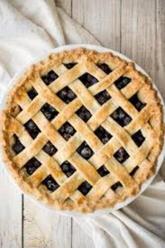 Blueberry Pie - Eggless, Flaky Golden Crust, Sweet & Tangy Blueberry Filling | Perfect for Celebrations & Dessert Time