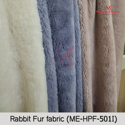 Fur Fabric - Unstitched Dobby Style, Standard Size | Exceptionally Soft, Quick Dry, Tear-Resistant, Washable, Fade & Shrink Resistant