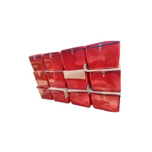 Frp Food Delivery Box - Color: Red