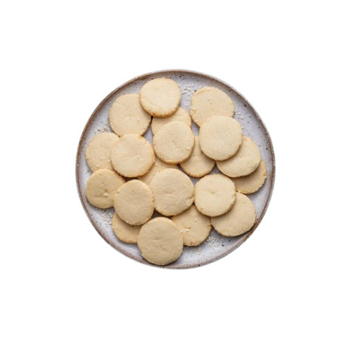 Shortbread Cookies - Round Shape, Semi-Soft Texture | Buttery, Lightly Sweet, Melt-in-Your-Mouth Delight, Perfect for Tea-Time Snacks