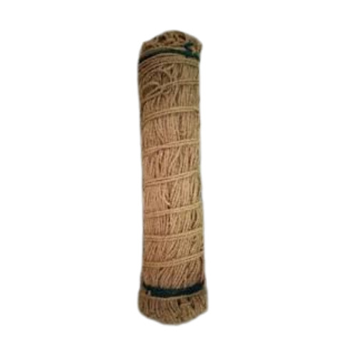 Coconut Coir Rope - 4 MM Diameter, 24 Feet Length, Light Brown Color | Eco Friendly, Twisted Rope, 2% Impurity, 4% Moisture