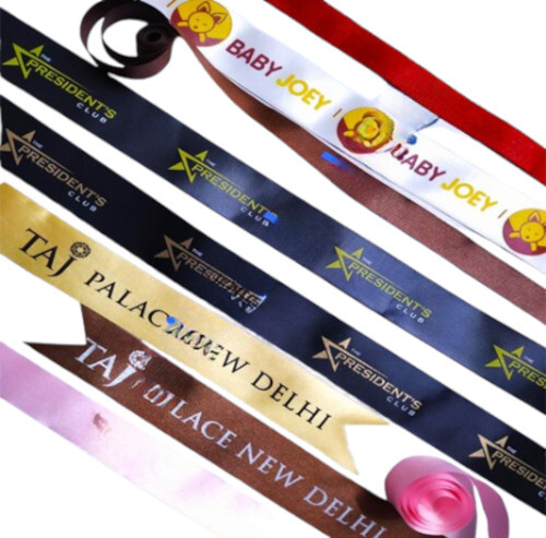 Multicolor Satin Ribbons - Custom Printed Patterns, Luxurious Texture, Versatile Crafting Options, Ideal for Gift Wrapping and Decoration