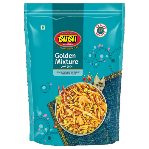 Golden Mixture Chivda Namkeen - Shelf Life: 6 Months