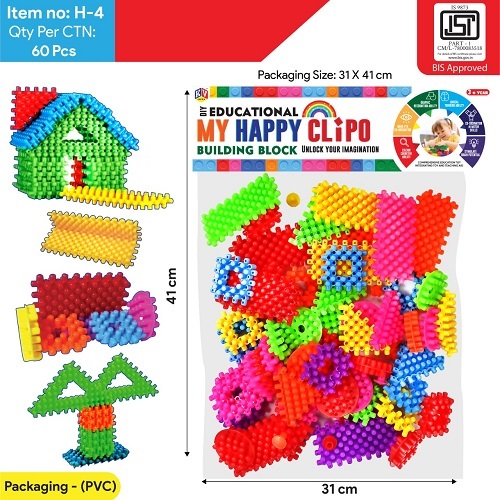 H-4 My Happy Clipo Building Block