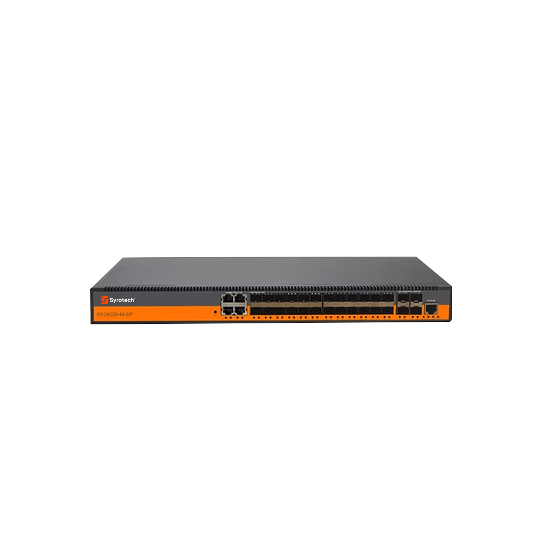 Syrotech Sy 2400S 4X Dp Dual Power Managed Poe Switch - Color: Black