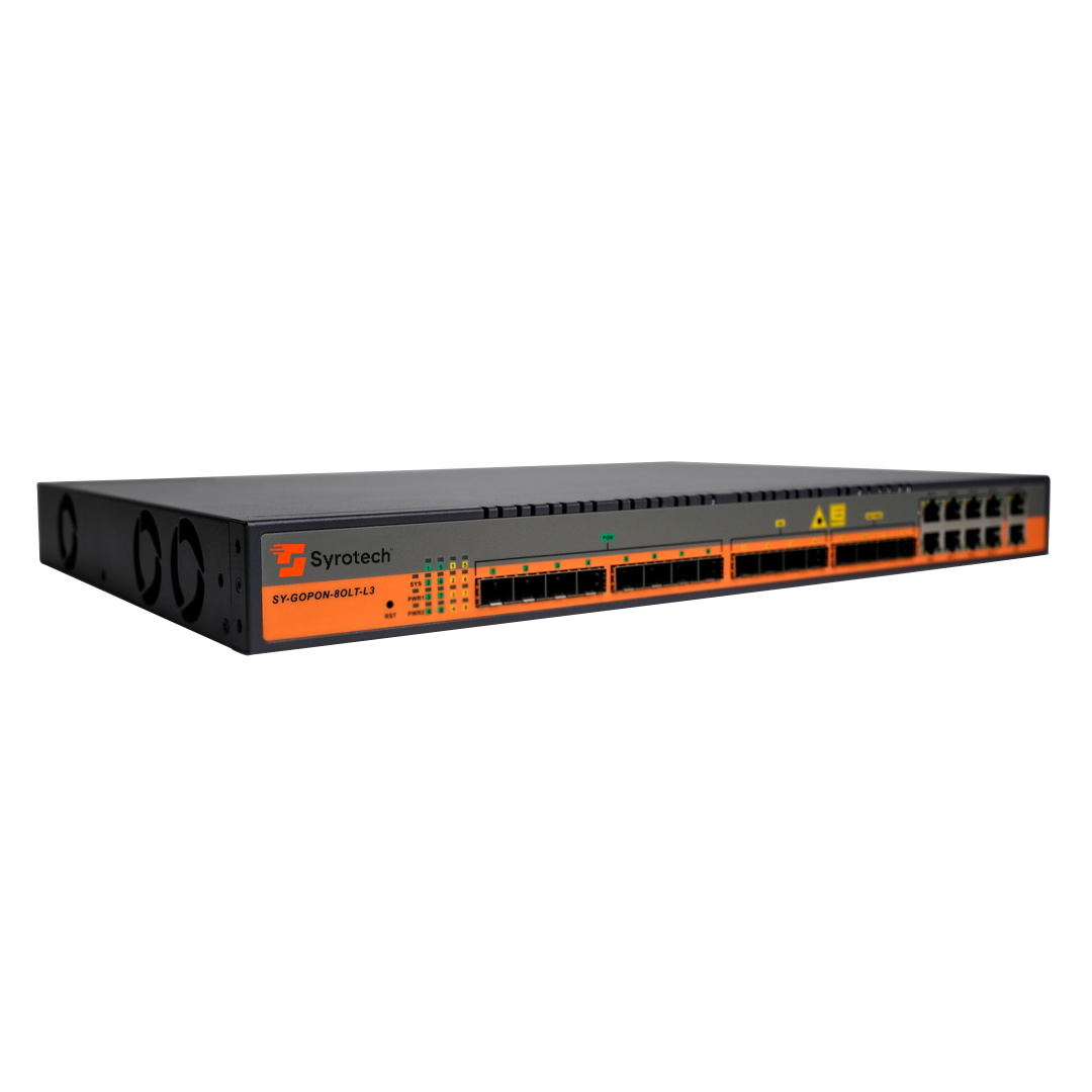 Syrotech Sy-Gopon-8Olt L3 Gpon-Olt Router - Power Consumption: 220 Volt (V)