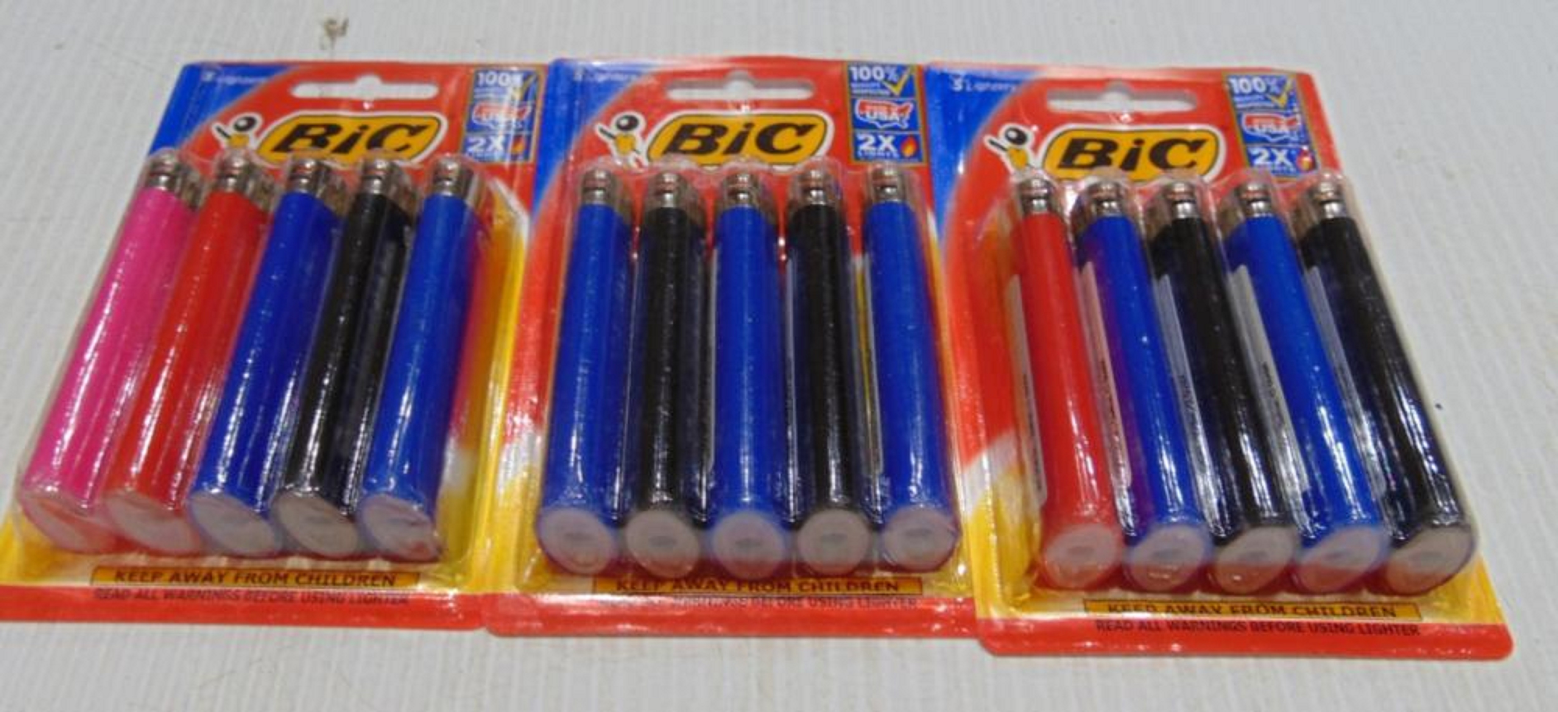 BIC Pocket Lighters, Fashion Assorted Colors, 50-Pack of Lighters 