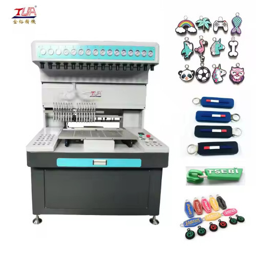 12/16 Color Pvc Patches Key Chain Making Machine