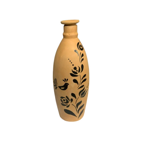Clay Water Bottle - Capacity: 1000 Milliliter (Ml)