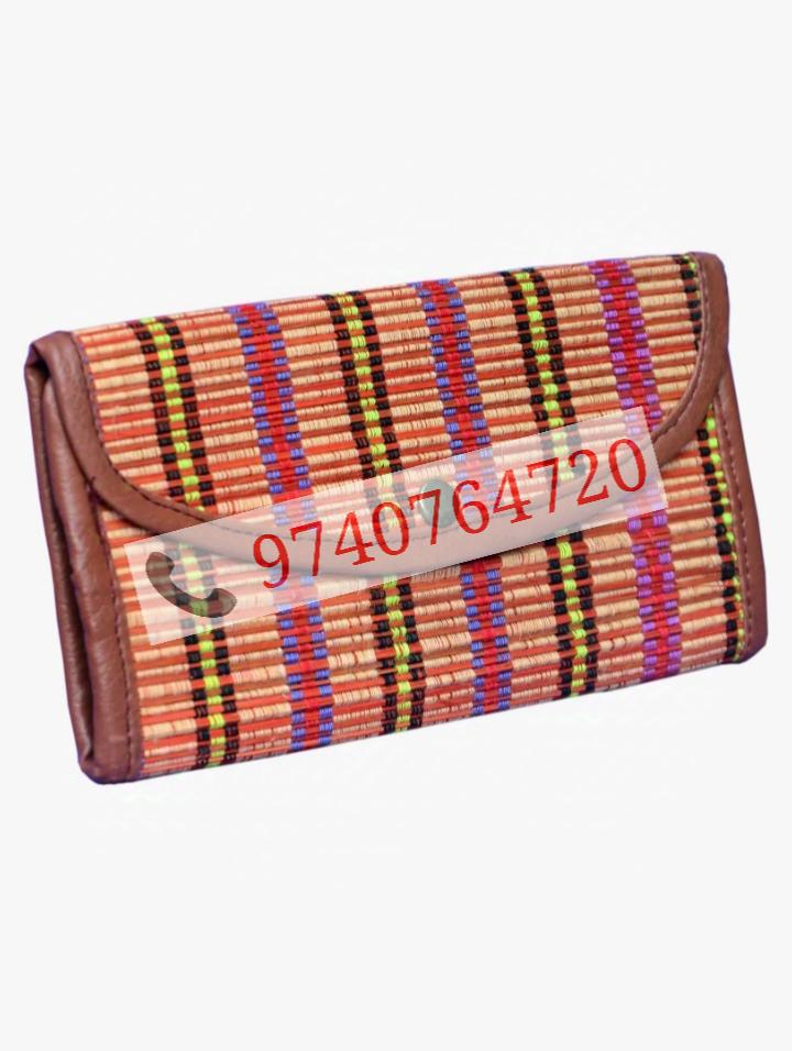 Bamboo Ladies Clutch Bag
