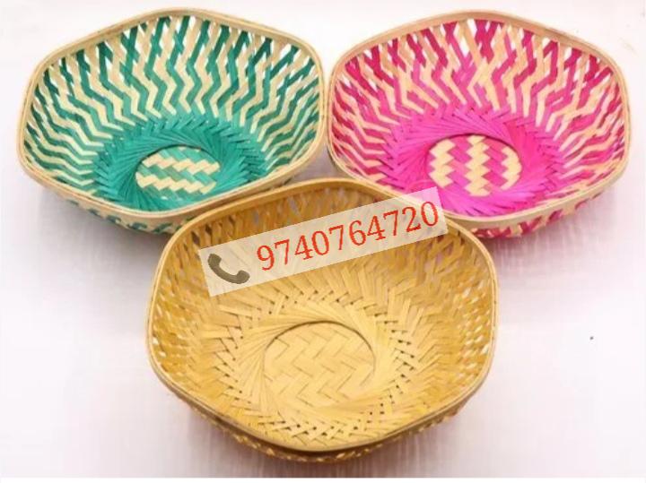 Decorative Bamboo Basket
