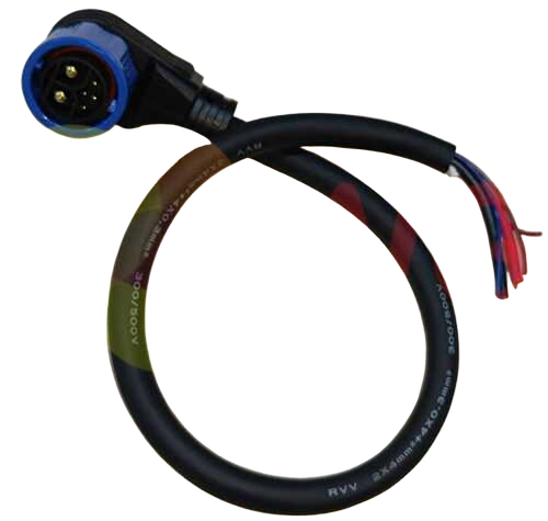 Amp. 2+4 Chogori Type 6 Core E-scooty Charging Cable Lead - Insulation Material: Pvc