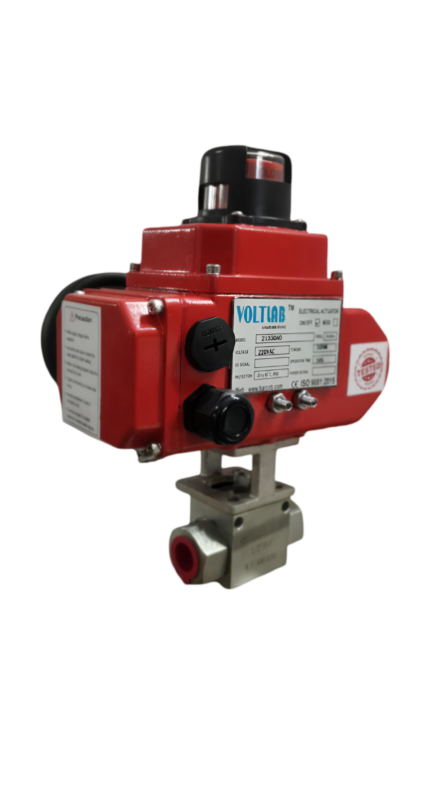 High Pressure Electrical Ball Valve - Application: Industrial Use