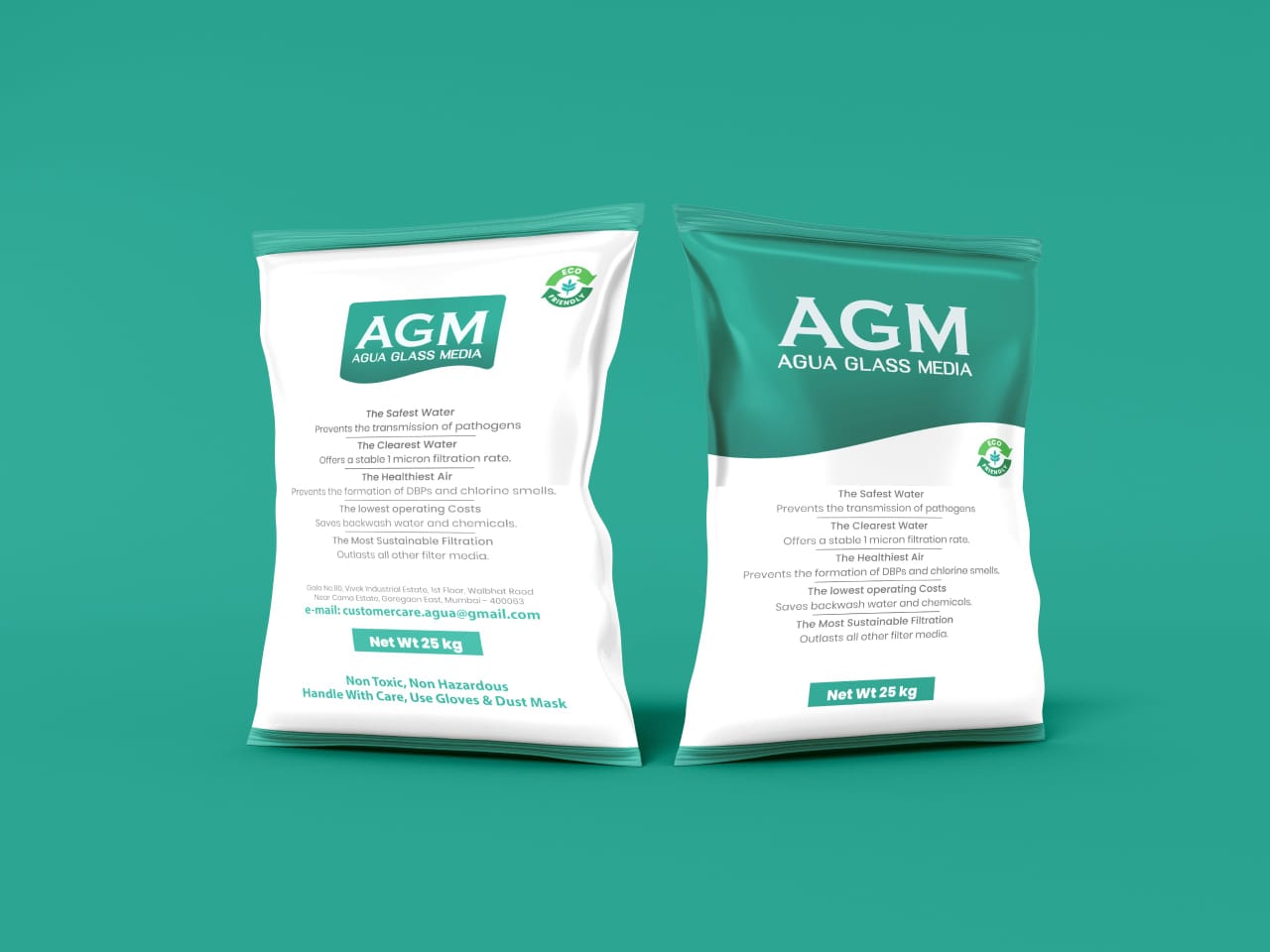 AGUA GLASS MEDIA - Actvated glass media
