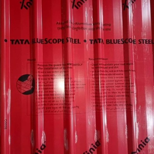 Tata Shaktee Gc Roofing Sheets - Color: Red