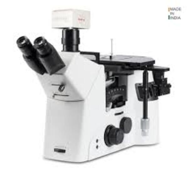 Inverted metallurgical Led microscope