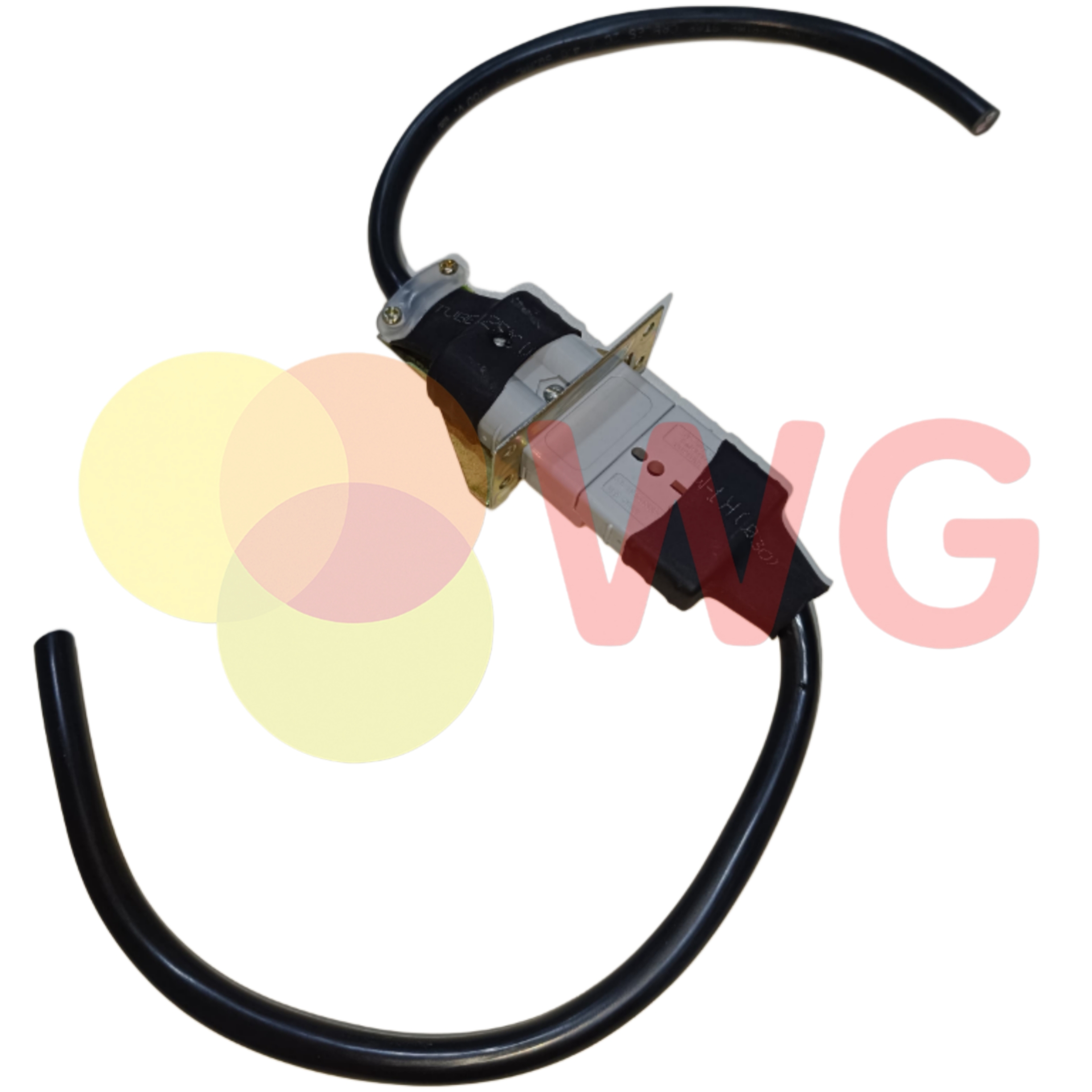 50A H/D W/Short Lead Clamp Ev Charging Connector Set - Features: High Amperage Capacity