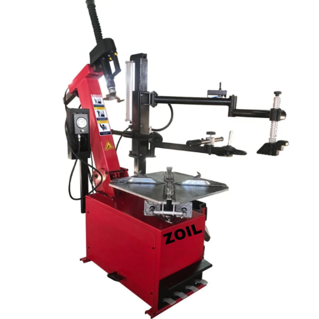 Zoil Tilt Arm Fully Automatic Tyre Changer Model Ztc23S - Capacity: 12"-24" Kg