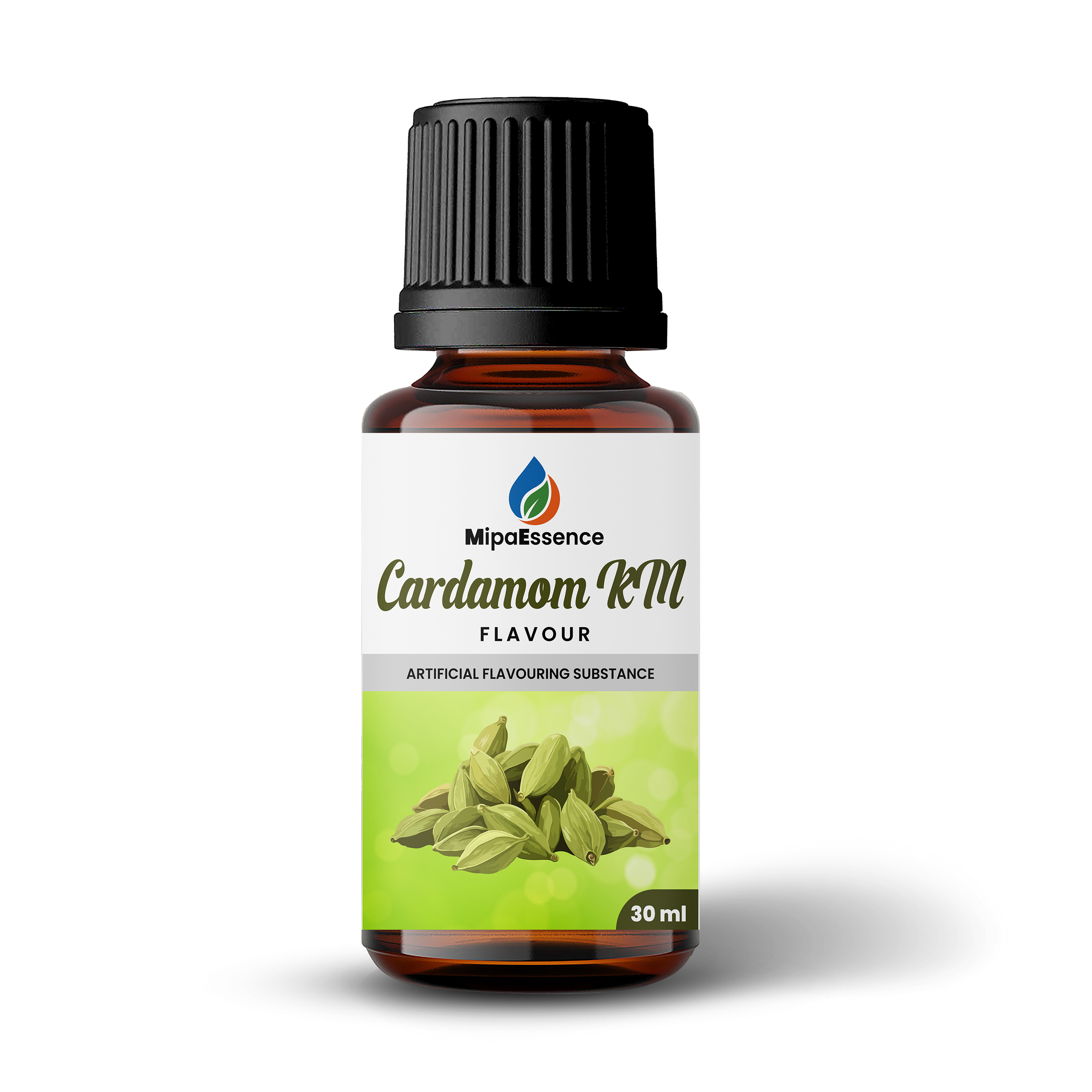 Cardamom KM Flavour, Bold Aromatic Taste for Sweets, Bakery & Beverages, FSSAI Certified