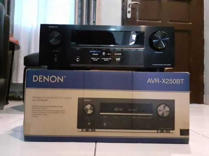 Denon AVR-X250BT 5.1 Ch. 4K Ultra HD AV Receiver with Bluetooth