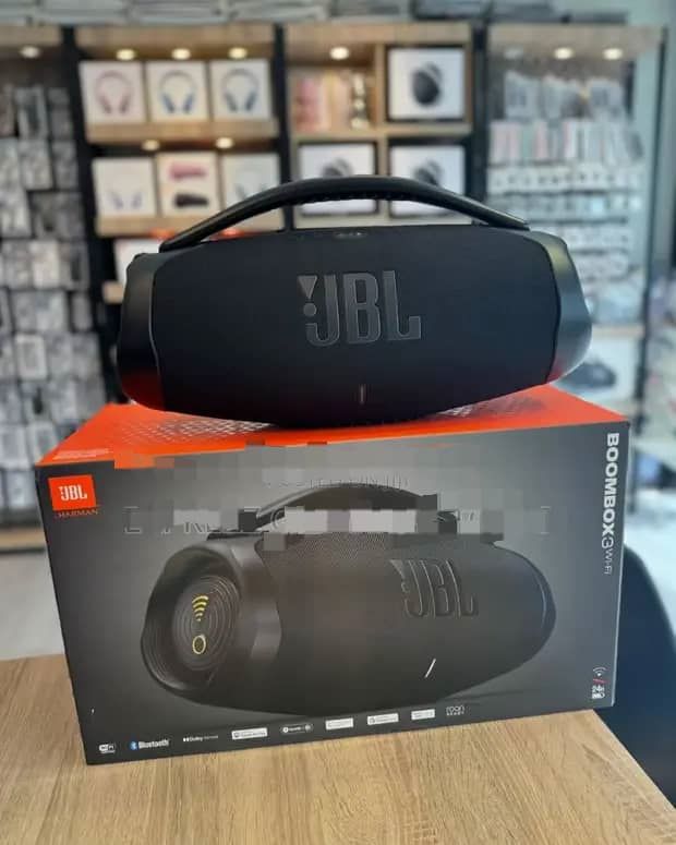 JBL Boombox 3 Wi-Fi, Wireless Portable Bluetooth Speaker
