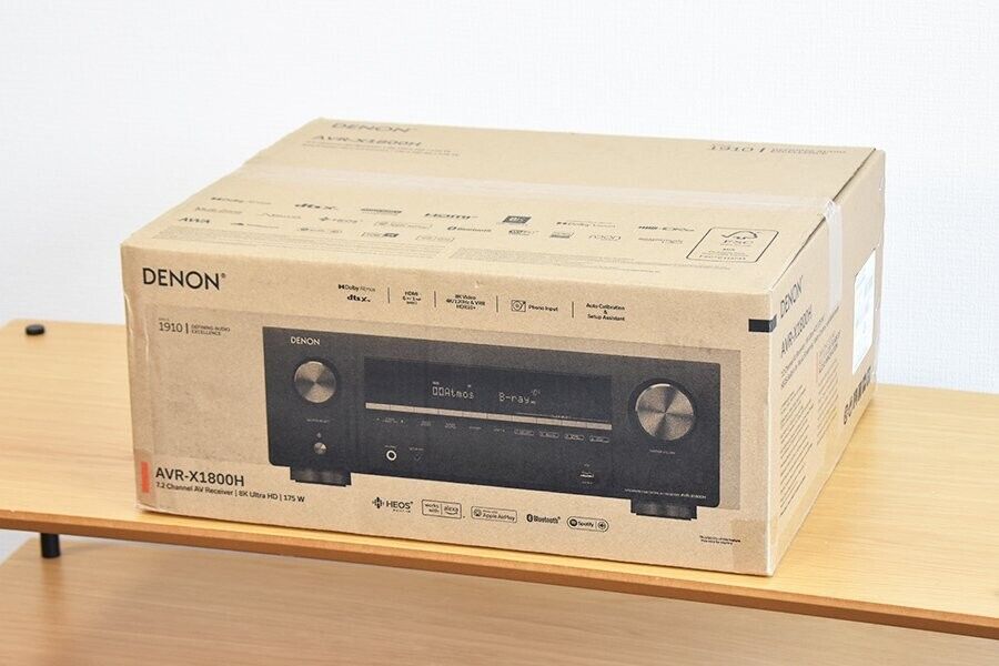 Denon AVR-X1800H 7.2 Channel AV Receiver 