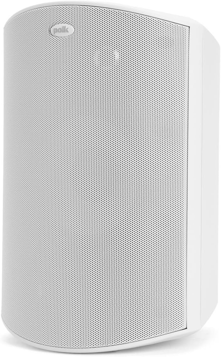 Polk Audio Atrium 8 Sdi Flagship Outdoor Speaker (White) - Cabinet Material: Wood