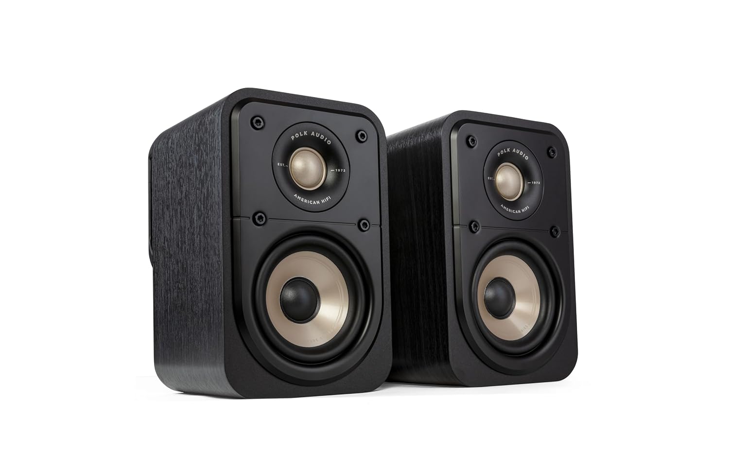 Polk Audio Signature Elite Es10 1 Inch Tweeter & 4 Inch Woofer 100 Watt - Cabinet Material: Wood